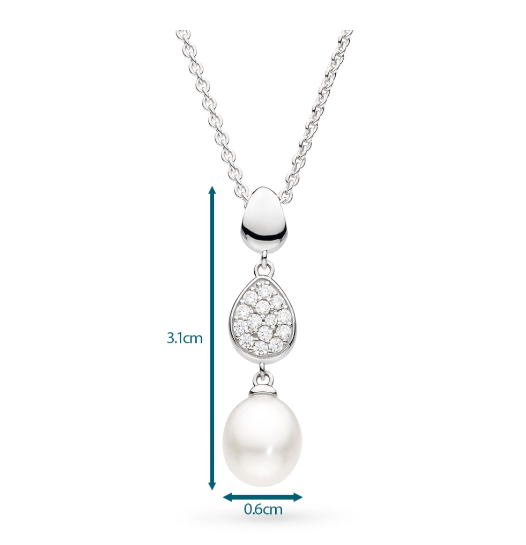 Coast Pebble Pavé & Pearl Necklace Necklace Kit Heath