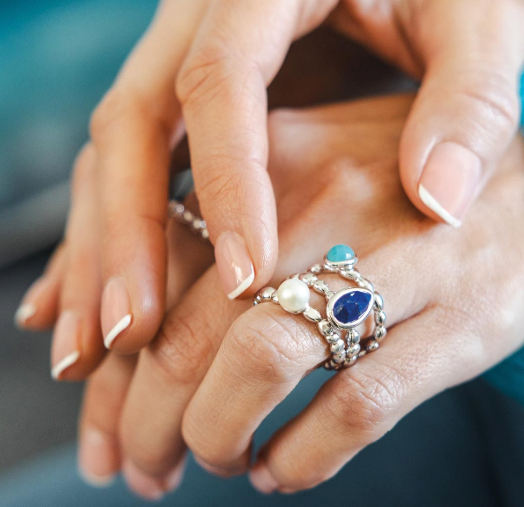 Coast Pebble Pearl Ring ring Kit Heath