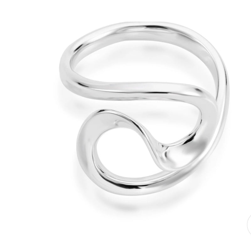 Silver Bethan ring size N