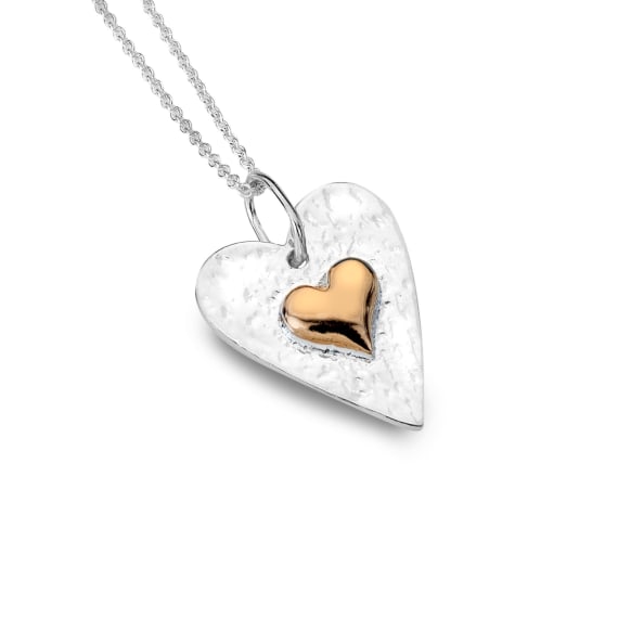 Handmade Silver eternal love pendant Necklaces Sea Gems Ltd