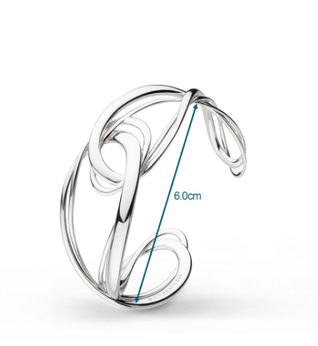 The Infinity Grande Cuff Bangle Bangle Kit Heath