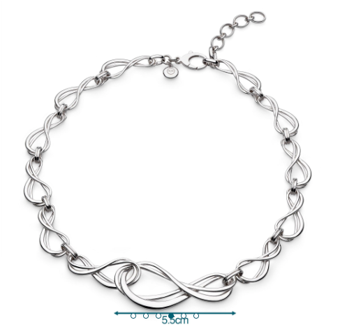 The Infinity Grande Link Collar Necklace Necklace Kit Heath