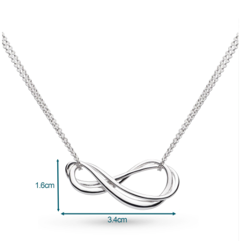 The Infinity Twin Chain Necklace Necklace Kit Heath   