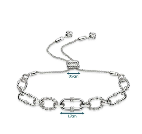 Marina Rope Link Duo Graduated Toggle Bracelet Bracelet Kit Heath