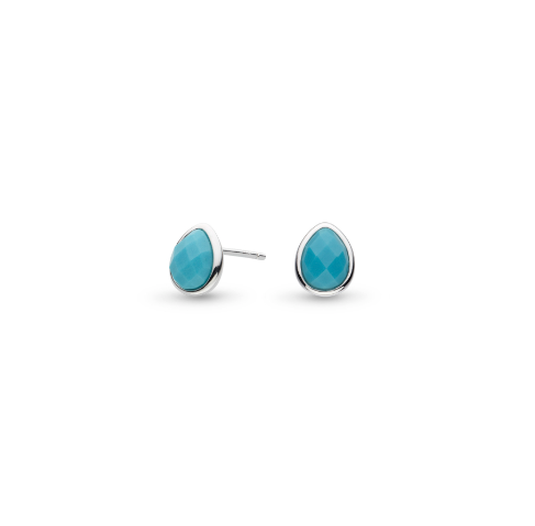 Pebble Azure Gemstone Stud Earrings Earrings Kit Heath