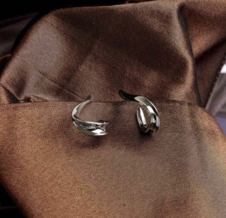 Serenity Grande Stud Hoop Earrings Earrings Kit Heath