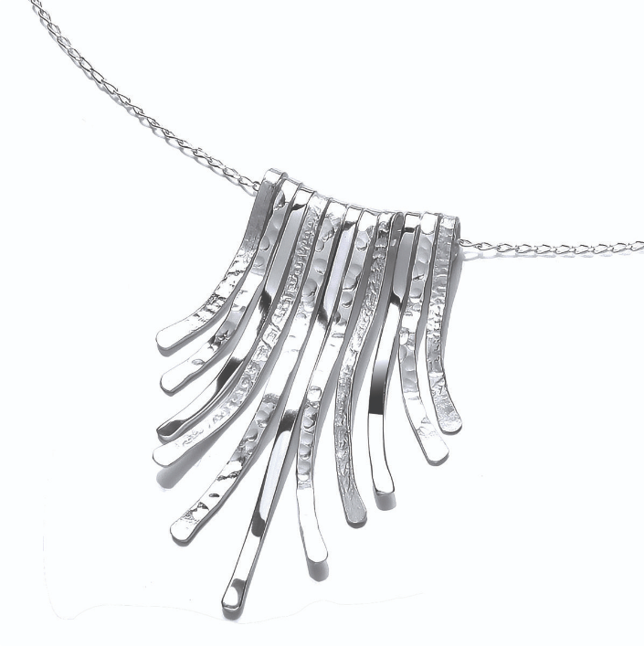 Silver Floating Falls Necklace Necklace Cavendish French