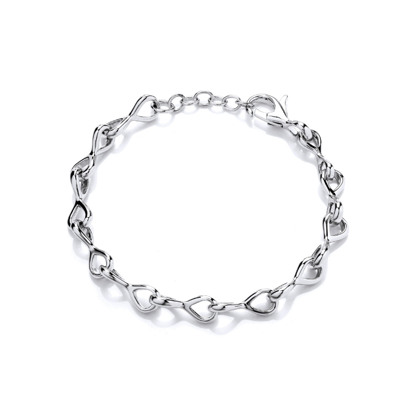 Sllver Casino Eight Bracelet Bracelet Cavendish French