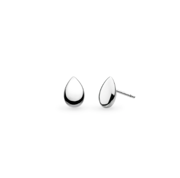 Smooth Coast Pebble Stud Earrings