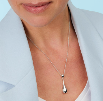 Smooth Elegant  Coast Pebble Necklace