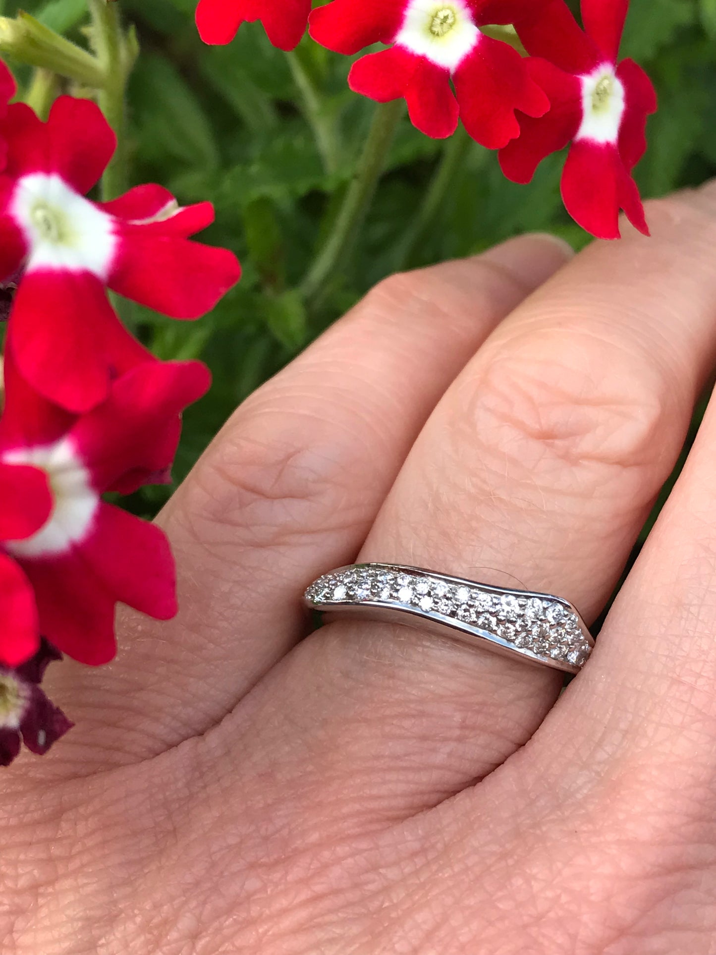 Furrer Jacot Platinum 0.41 ct diamond dress ring Ring Furrer Jacot