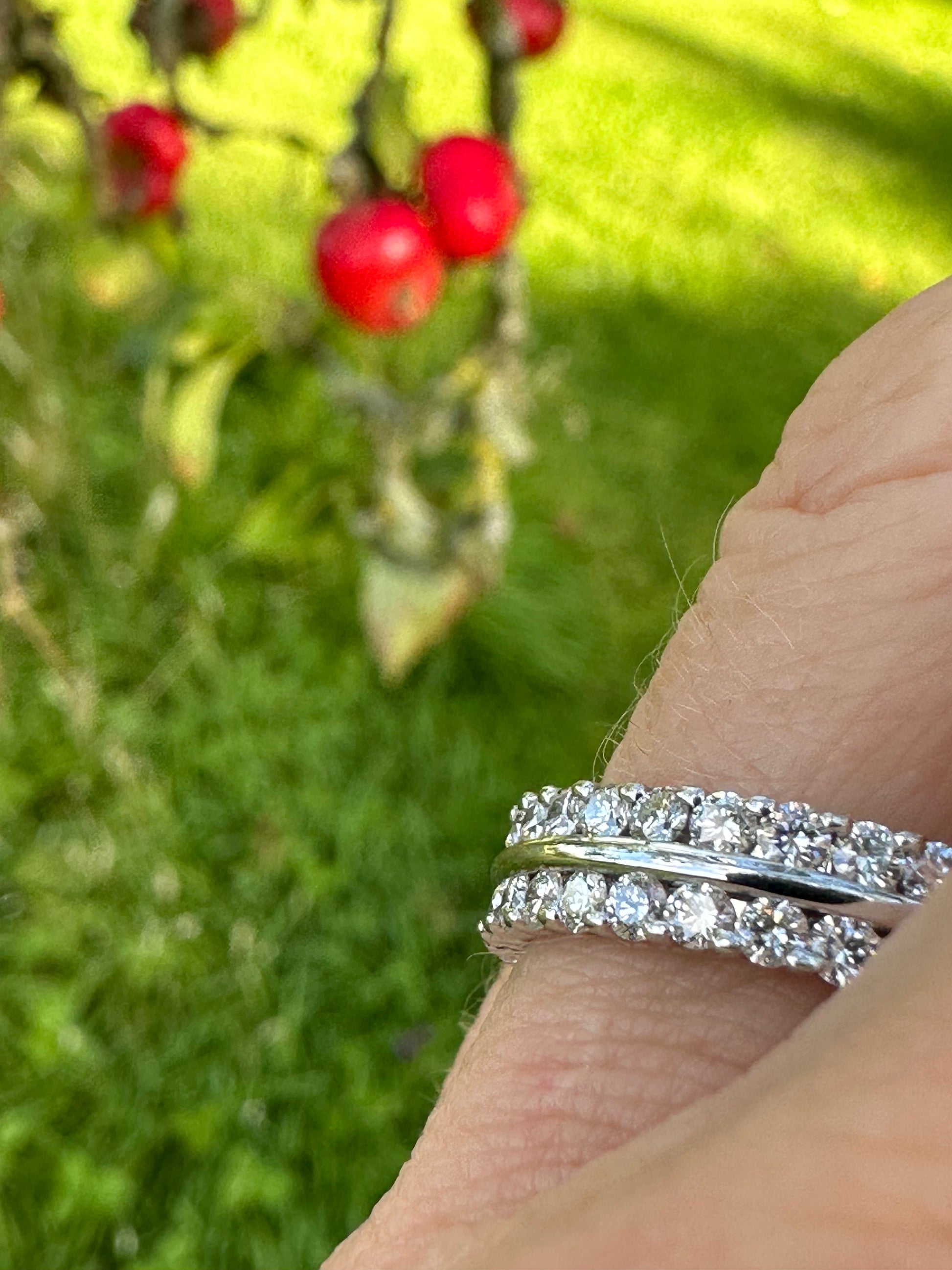 Furrer Jacot 18ct white gold full set TWVS 2.10ct diamond ring Ring Furrer Jacot