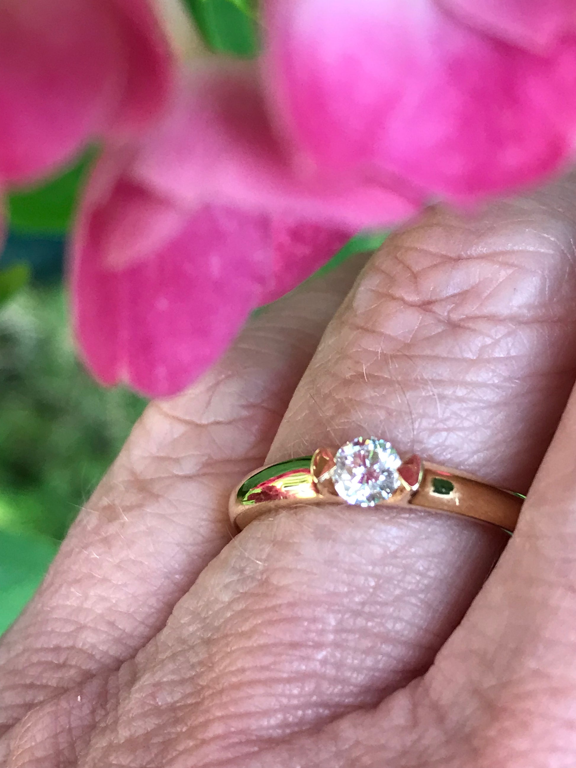 Buchwald 18ct yellow gold 0.25ct natural brilliant diamond ring Ring Buchwald