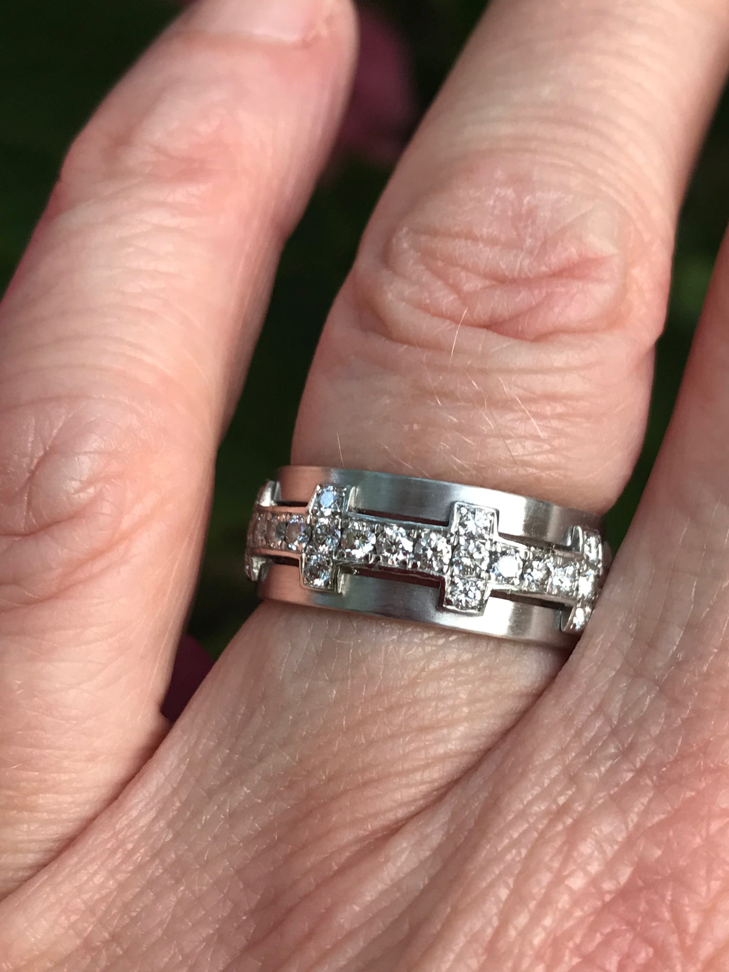 Furrer Jacot Platinum 1.04ct TWVS diamond chilli pepper rings Ring Furrer Jacot