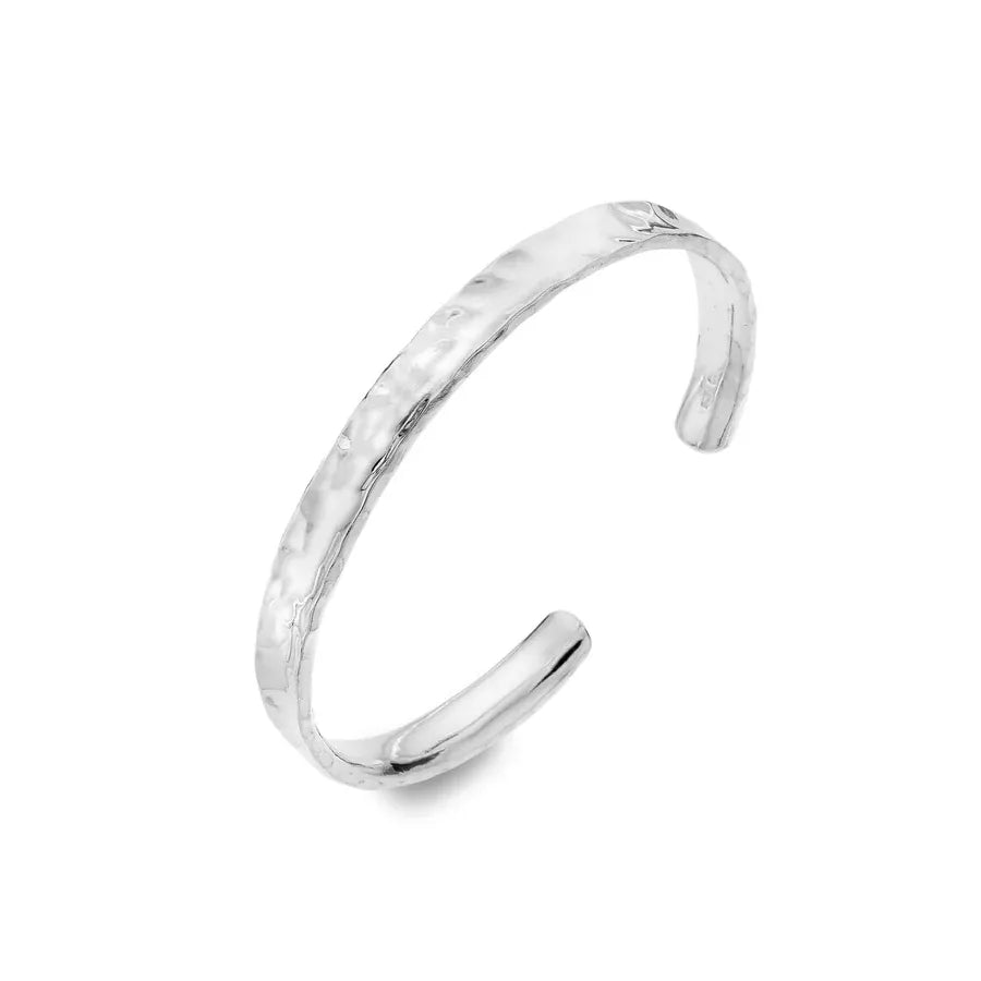 Silver Crustation Bangle Bangle Sea Gems Ltd