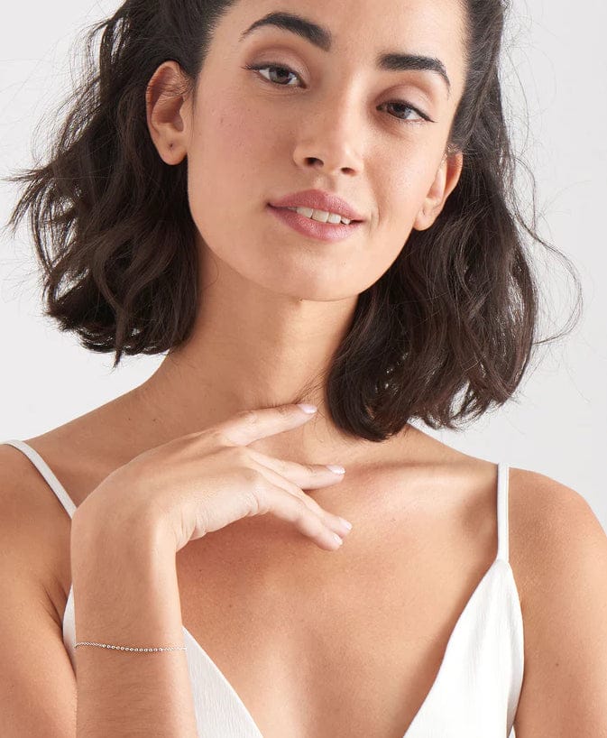 Silver modern multiple balls bracelet Bracelet Ania Haie