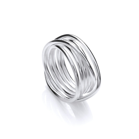 Silver Weave Ring Ring Cavendish French N  