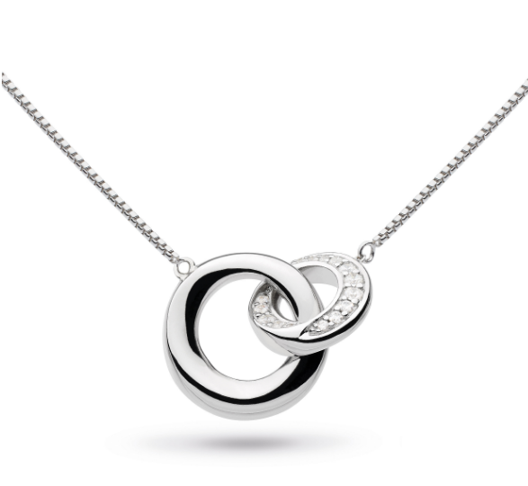 Bevel Cirque CZ Pavé Link Necklace Necklace Kit Heath