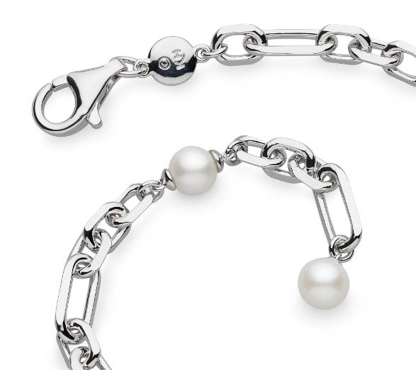 Revival Astoria Figaro Pearl Chain Link Bracelet Bracelets kit heath