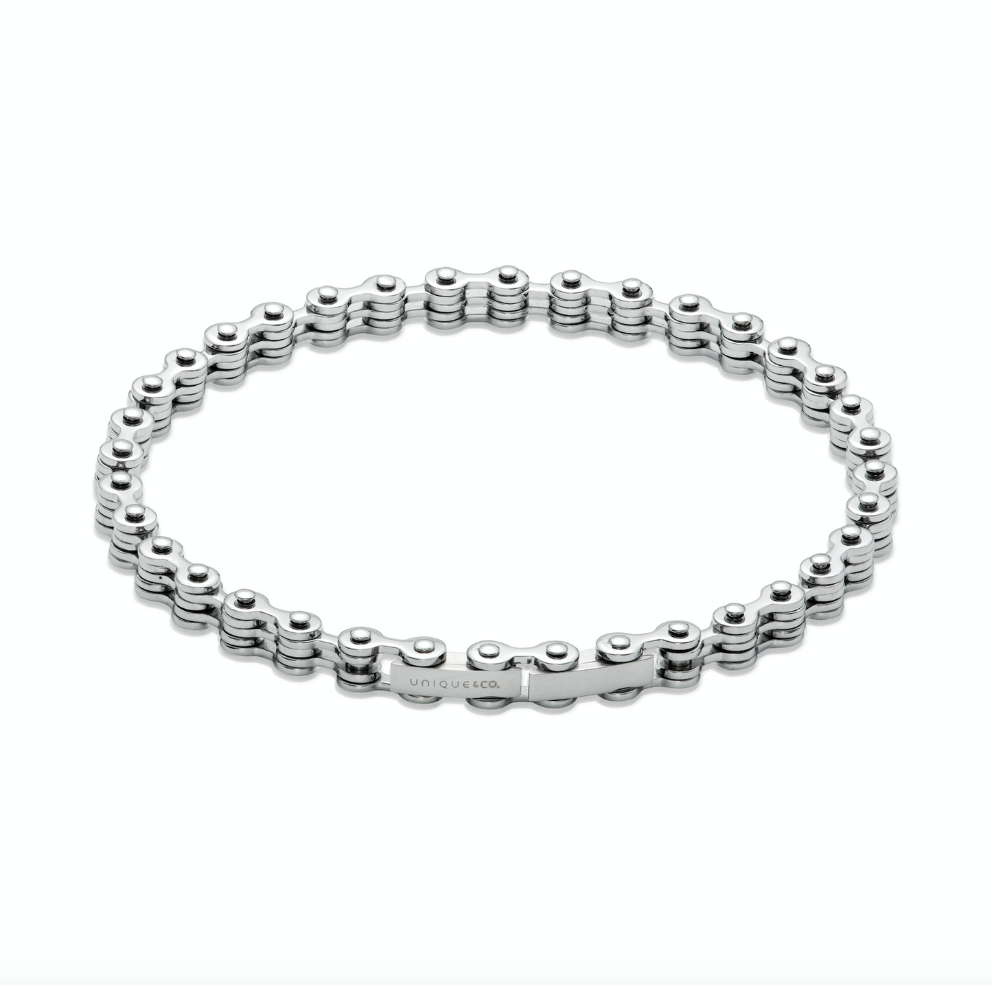 Steel slim bike chain bracelet adjustable 21cm-23cm Bracelet Unique