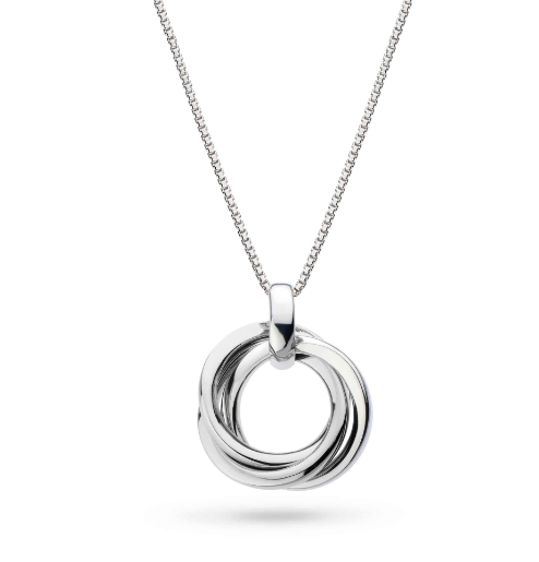 Silver Bevel Trilogy Necklace Pendant Kit Heath