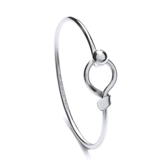 Silver Slim Clasp Bangle Bangle Cavendish French