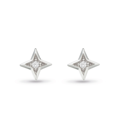 Silver Astoria Starburst Mini Star Stud Earrings Earrings Kit Heath