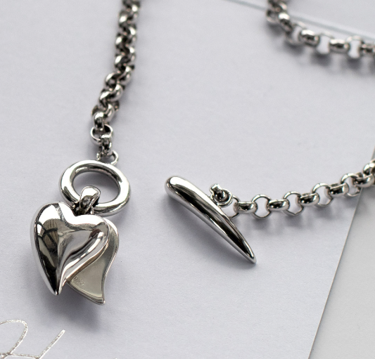 Desire Love Duet Heart T-Bar Bracelet Bracelet Kit Heath