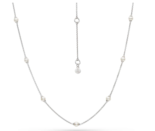 Astoria Pearl Station Necklace Necklace Kit Heath   