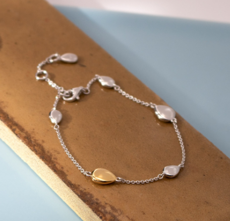 Coast Pebble Golden Station Bracelet Bracelet Kit Heath