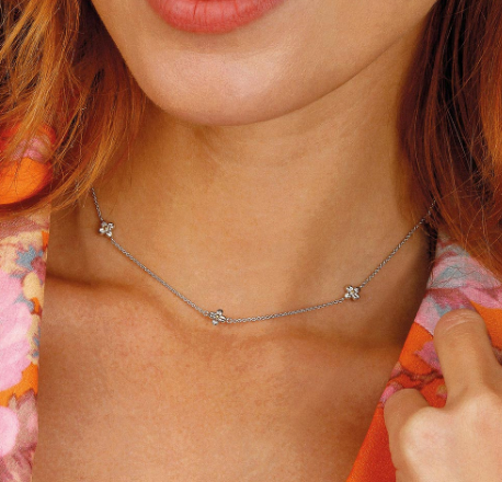 Honey Flower Station Necklace Necklace Kit Heath