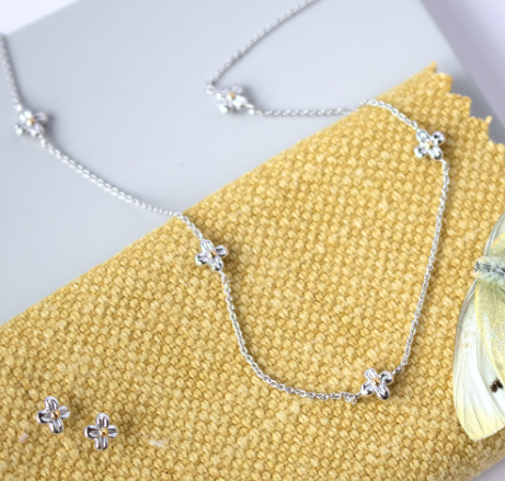 Honey Flower Station Necklace Necklace Kit Heath