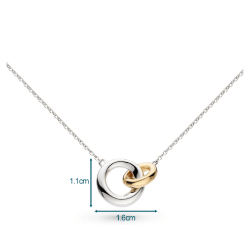 Bevel Cirque Link Golden Necklet Necklace Kit Heath