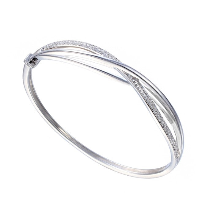 Silver Bewitching Bangle Bangle Amore