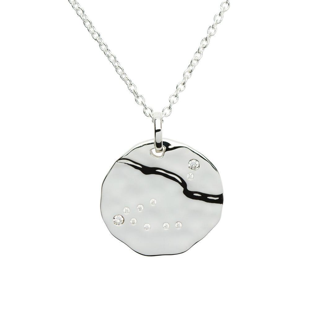 Zodiac Capricorn Silver Necklace Dec 22-Jan 19 Pendant Unique