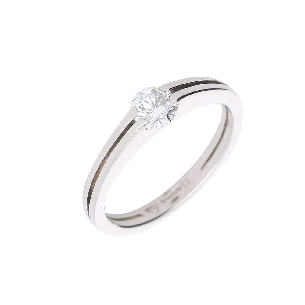 Platinum 0.40ct diamond solitaire ring Ring Christopher Wharton