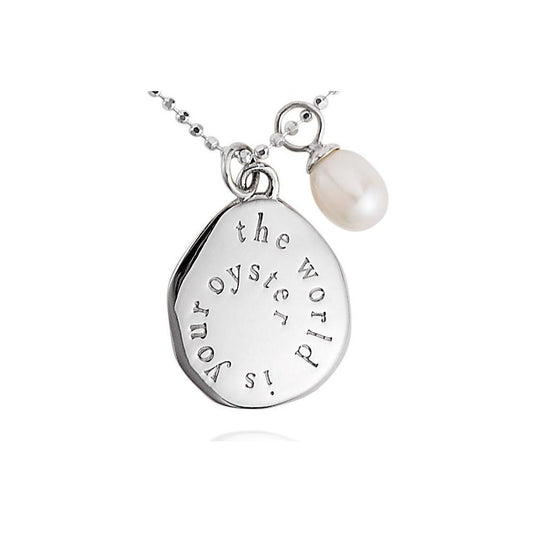 Claudia Bradby Silver pearl the world is your oyster pendant Neckwear Claudia Bradby