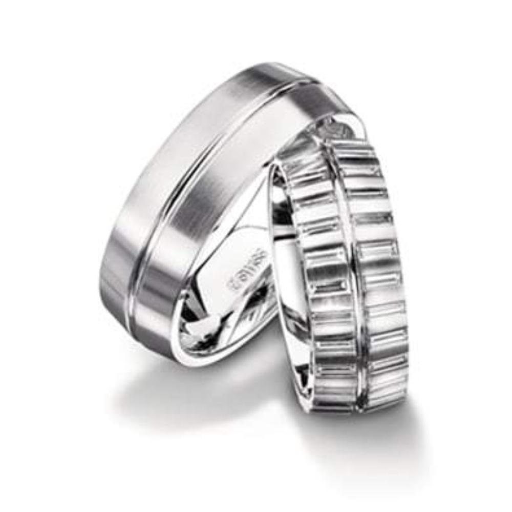 Furrer Jacot 18ct white gold baguette TWVS 0.78ct diamond ring Ring Furrer Jacot