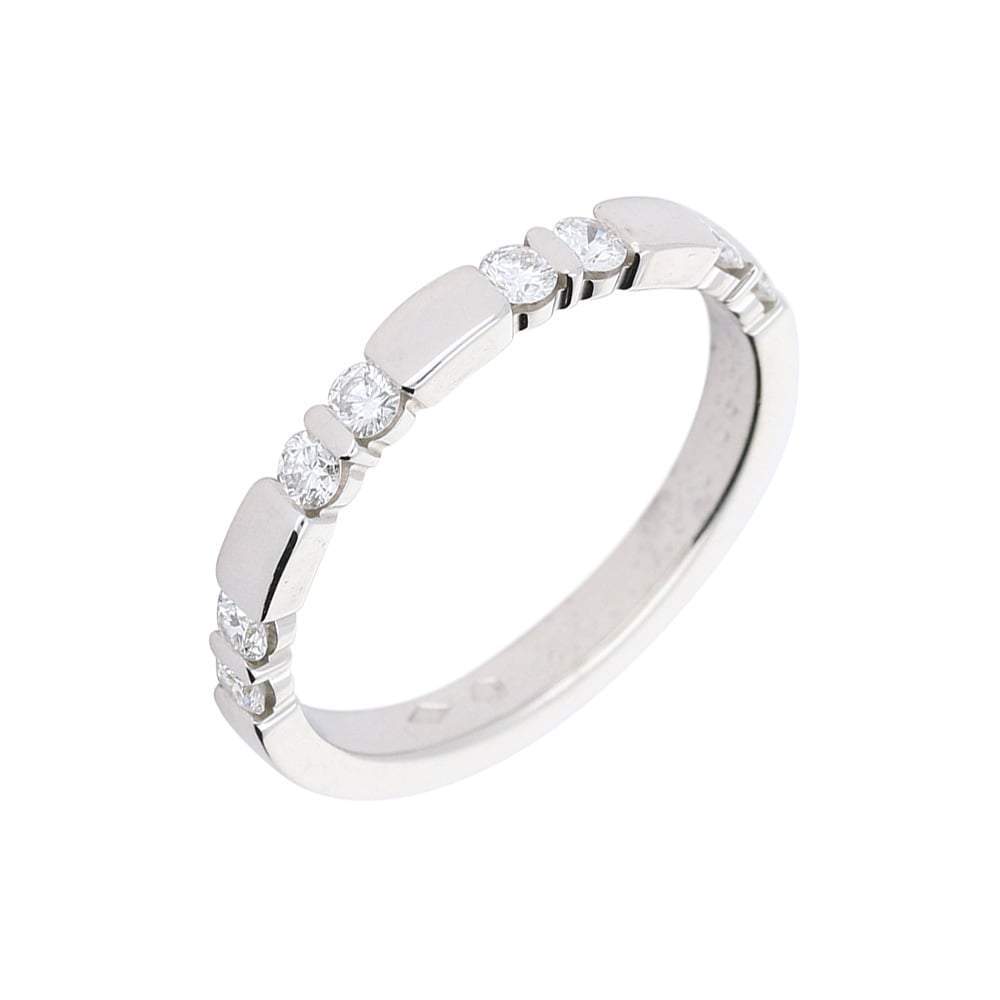 Furrer Jacot Platinum TWVS 0.32ct brilliant cut diamond ring Ring Furrer Jacot