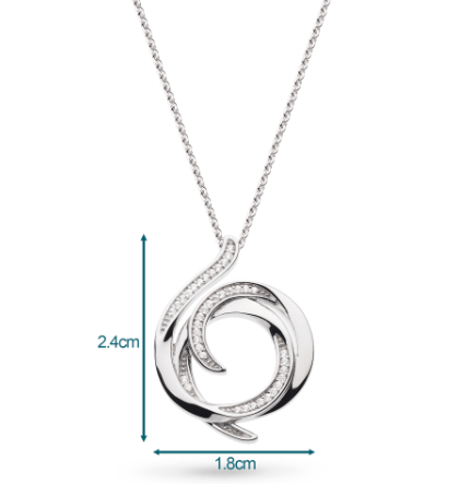 Helix Wrap Pavé Necklace Necklaces Kit Heath