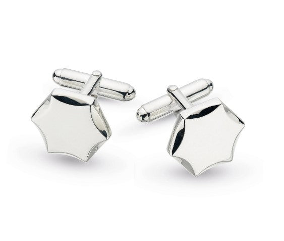 Revival Hexagonal Hinged Cufflinks Cufflinks Kit Heath   