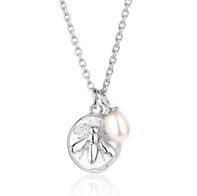 HONEY BEE COIN CHOKER STYLE NECKLACE Necklace Claudia Bradby