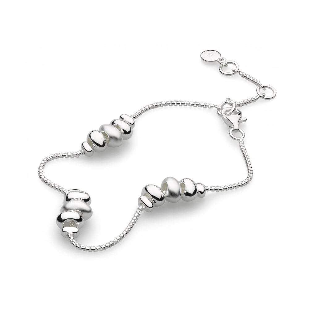 Silver coast tumble trio station bracelet Bracelet Kit Heath