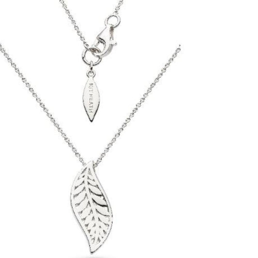 Silver blossom Eden leaf necklace Necklace Kit Heath