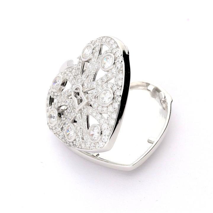 Lola Locket Silver Lara heart locket Locket Lola Locket