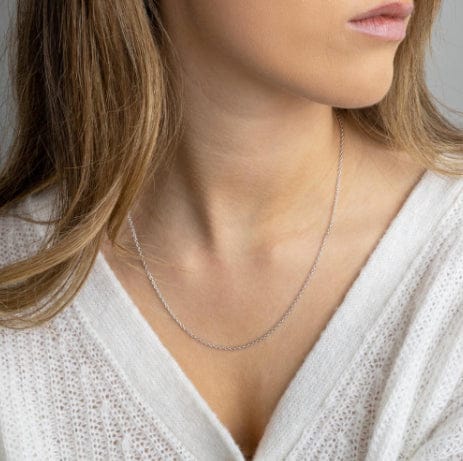 Medium Signature 18 Inch Cable Chain Necklace Chain Kit Heath