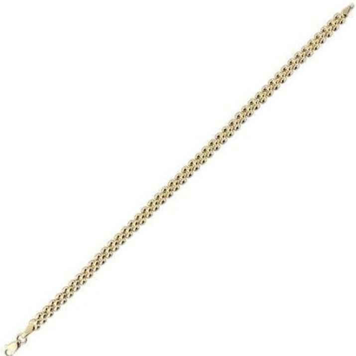 9ct yellow gold fancy bead link bracelet Bracelet Stubbs