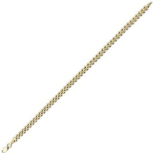 9ct yellow gold fancy bead link bracelet Bracelet Stubbs   