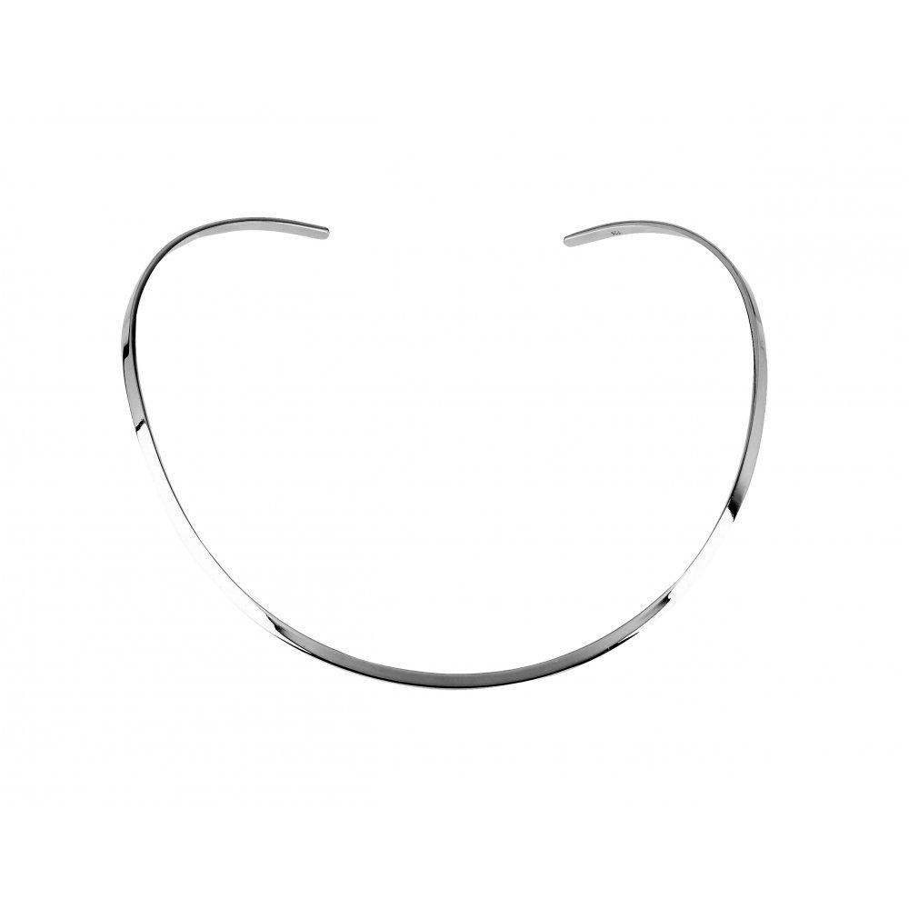 Silver narrow silver collar Necklace Rock Lobster Jewellery