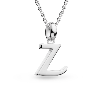 Pendant Signature Skript Capital Initial Necklace A-Z